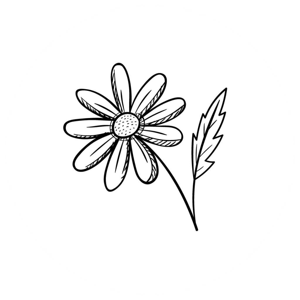 Bougie artisanale naturelle fleur